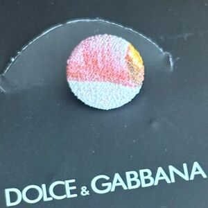 Dolce & Gabbana Fabric-covered replacement button